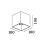 Иконка Wever&Ducre 146120B0 BOX CEILING 1.0 PAR16 B накладной потолочный светильник